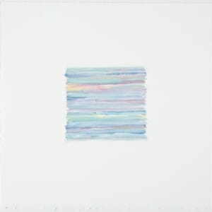 Terra V. Watercolour on paper. Image size 11 x 10.5cm. 2018, Portugal. Photo Credit, Ian Hill. © 2019 VICTORIA CATTONI ALL RIGHTS RESERVED