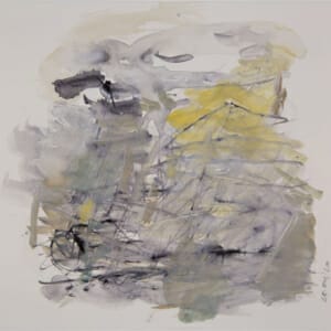 Water Carries Colour 28.04.20A. Watercolour on Paper. Approx 21 x 21cm. 2020. © 2020 VICTORIA CATTONI ALL RIGHTS RESERVED