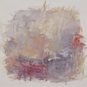 Water Carries Colour 05.05.20B. Watercolour on Paper. Approx 21 x 21cm. 2020. © 2020 VICTORIA CATTONI ALL RIGHTS RESERVED