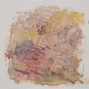 Water Carries Colour 18.05.20A. Watercolour on Paper. Approx 21 x 21cm. 2020. © 2020 VICTORIA CATTONI ALL RIGHTS RESERVED