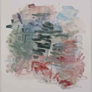 Water Carries Colour 31.05.20A. Watercolour on Paper. Approx 21 x 21cm. 2020. © 2020 VICTORIA CATTONI ALL RIGHTS RESERVED