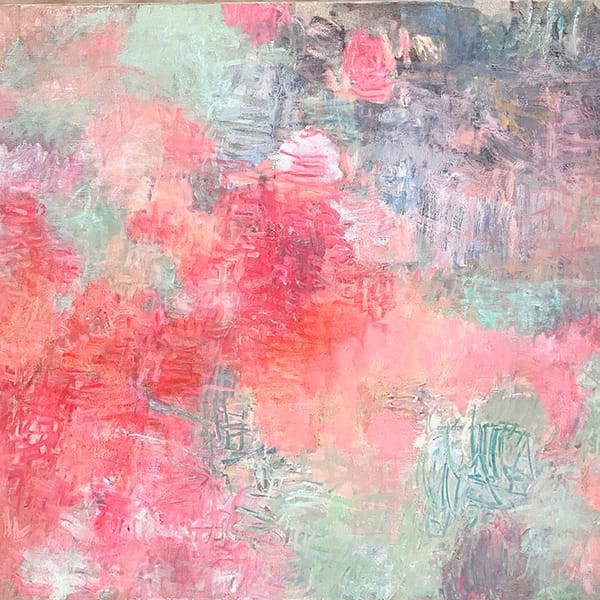 Caprice 3. 2024. Oil on linen. 61 x 71 x 2cm CROP